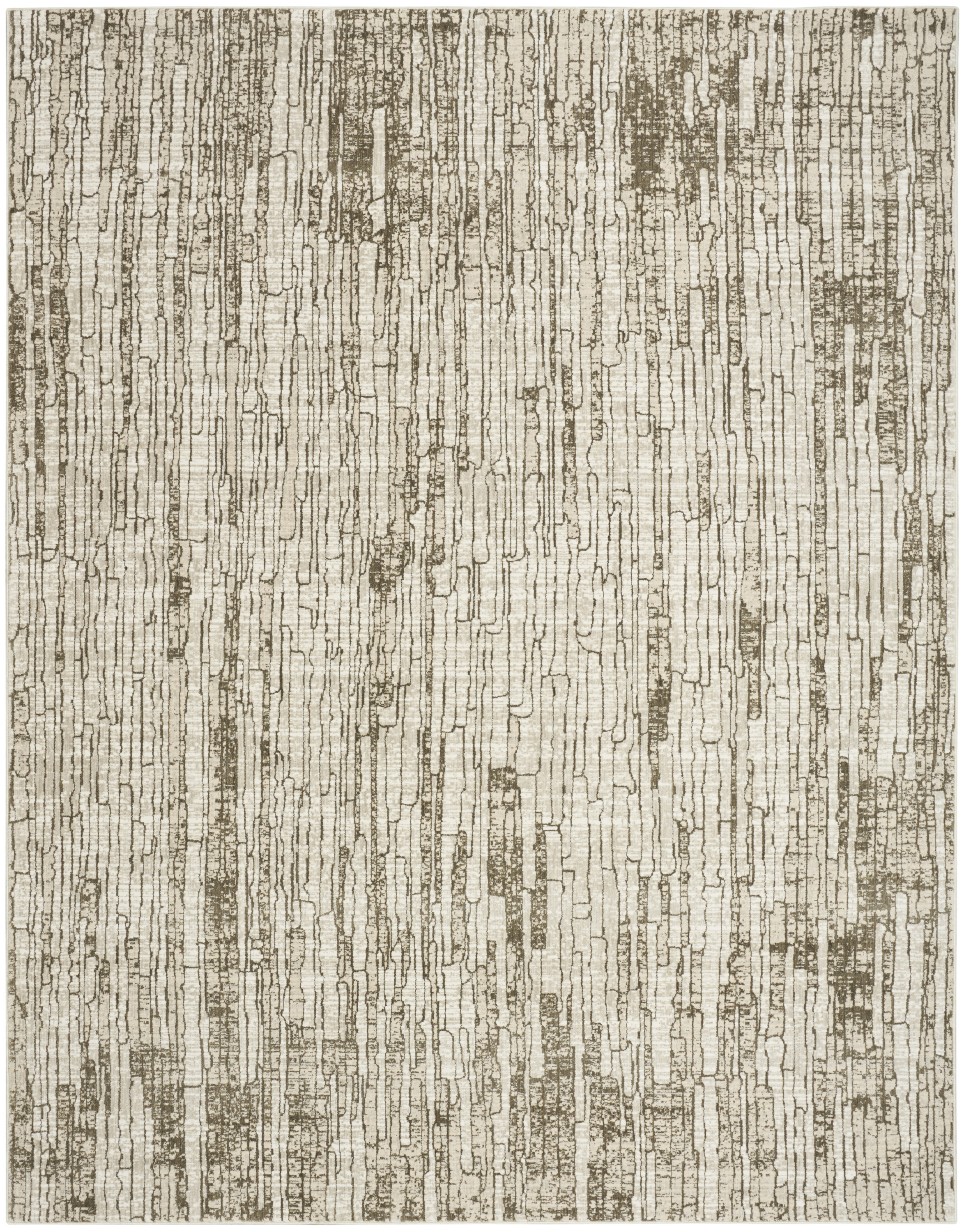 Nourison Soft Structure 5'3" x 7'3" Mocha Modern Indoor Rug