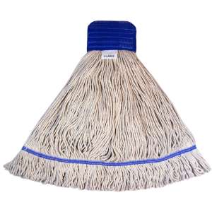 Hillyard, High Performance, Extra Large, Looped-End, 5" Headband, Blend, Natural, Wet Mop