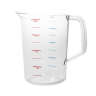 Rubbermaid Commercial, Bouncer Measuring Cup, 4 Qt, Clear