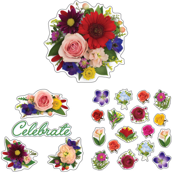 Fresh Flowers Variety Edible Image®