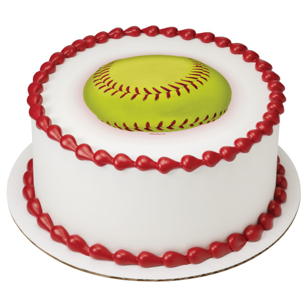 Softball PhotoCake® Edible Image®
