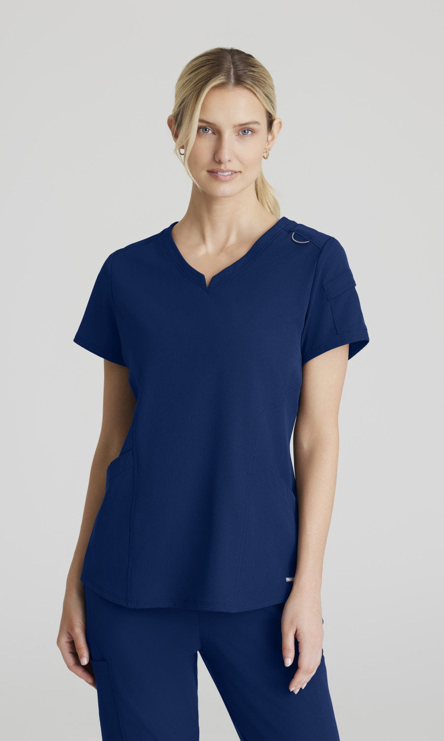 Aura Tailored Fit Scrub Top