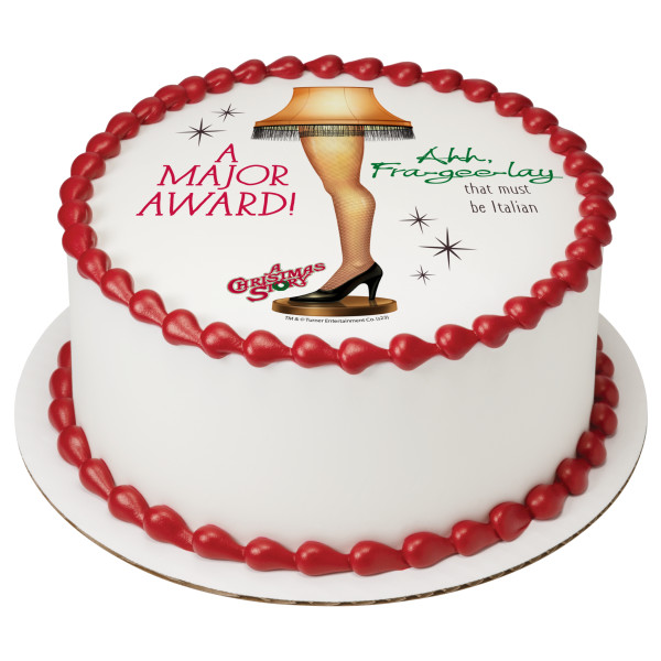 A Christmas Story Fra-gee-lay PhotoCake® Edible Image®