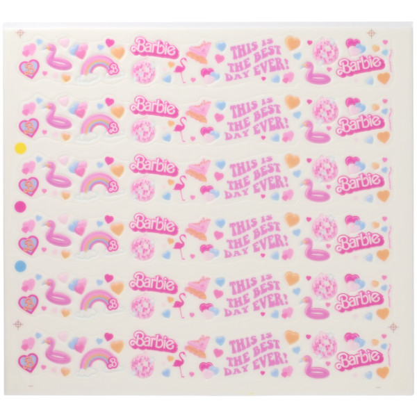Barbie™, The Movie Strips SugarStyle® Edible Decorations