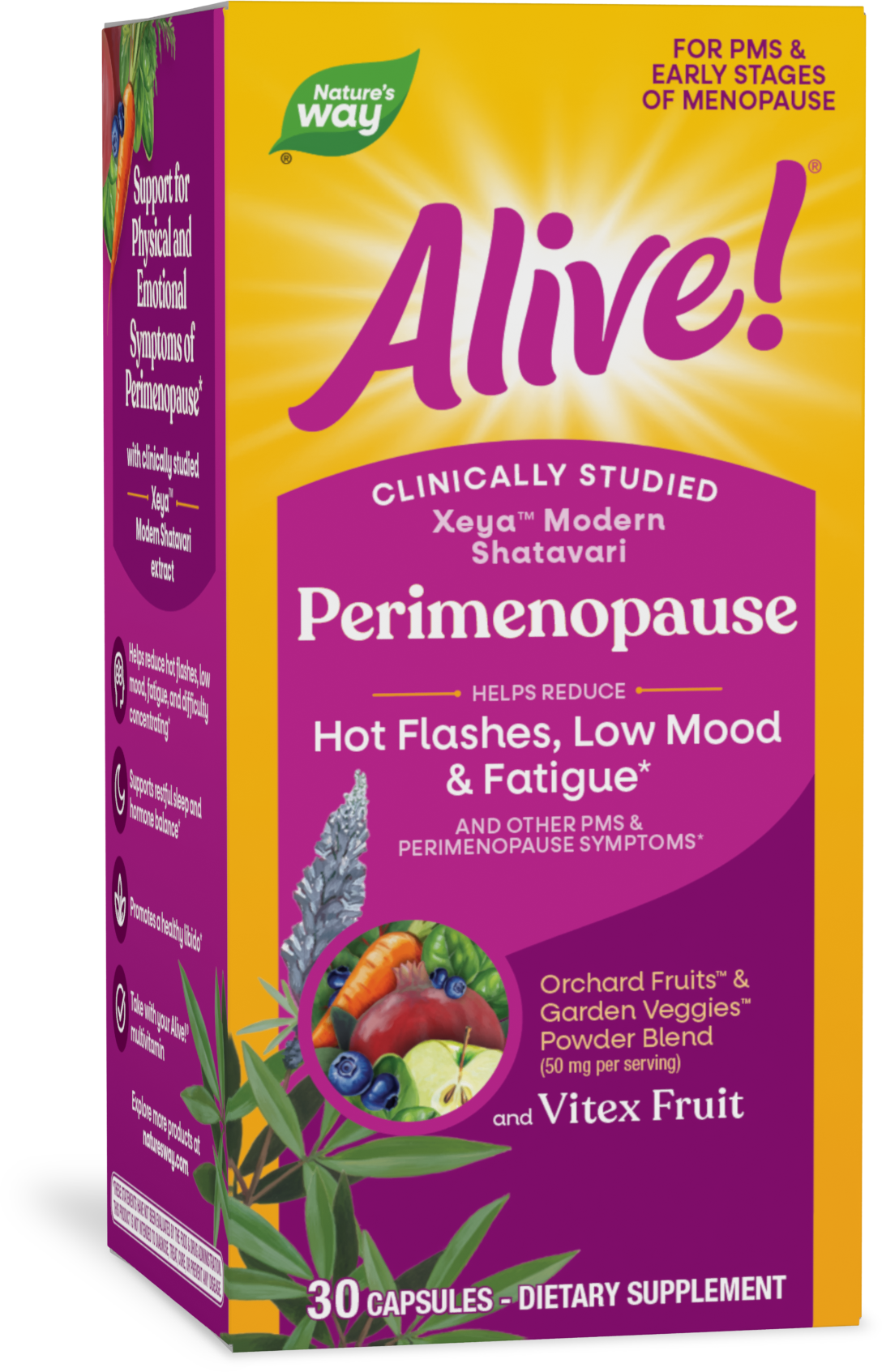 Alive! Perimenopause 30 vcaps, 30 capsules