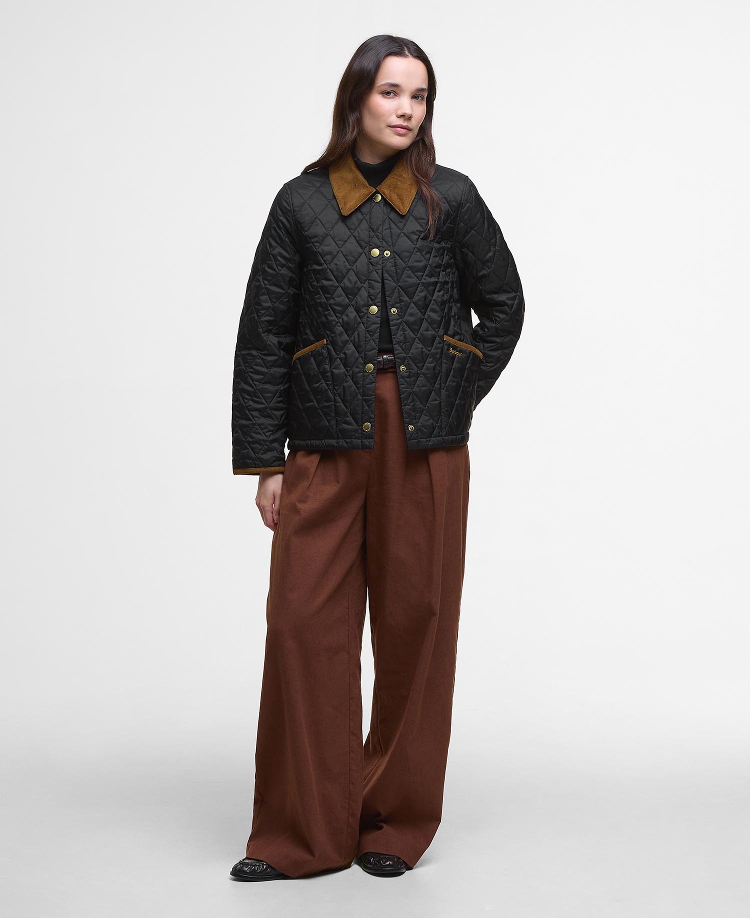Icons Cropped Liddesdale Quilted Jacket image number 1
