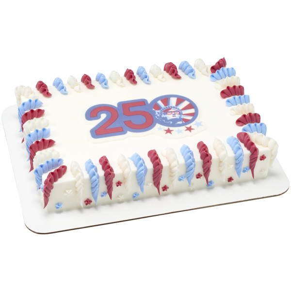 Party in the USA Medallions Made Simply™ SugarStyle® Edible Decorations