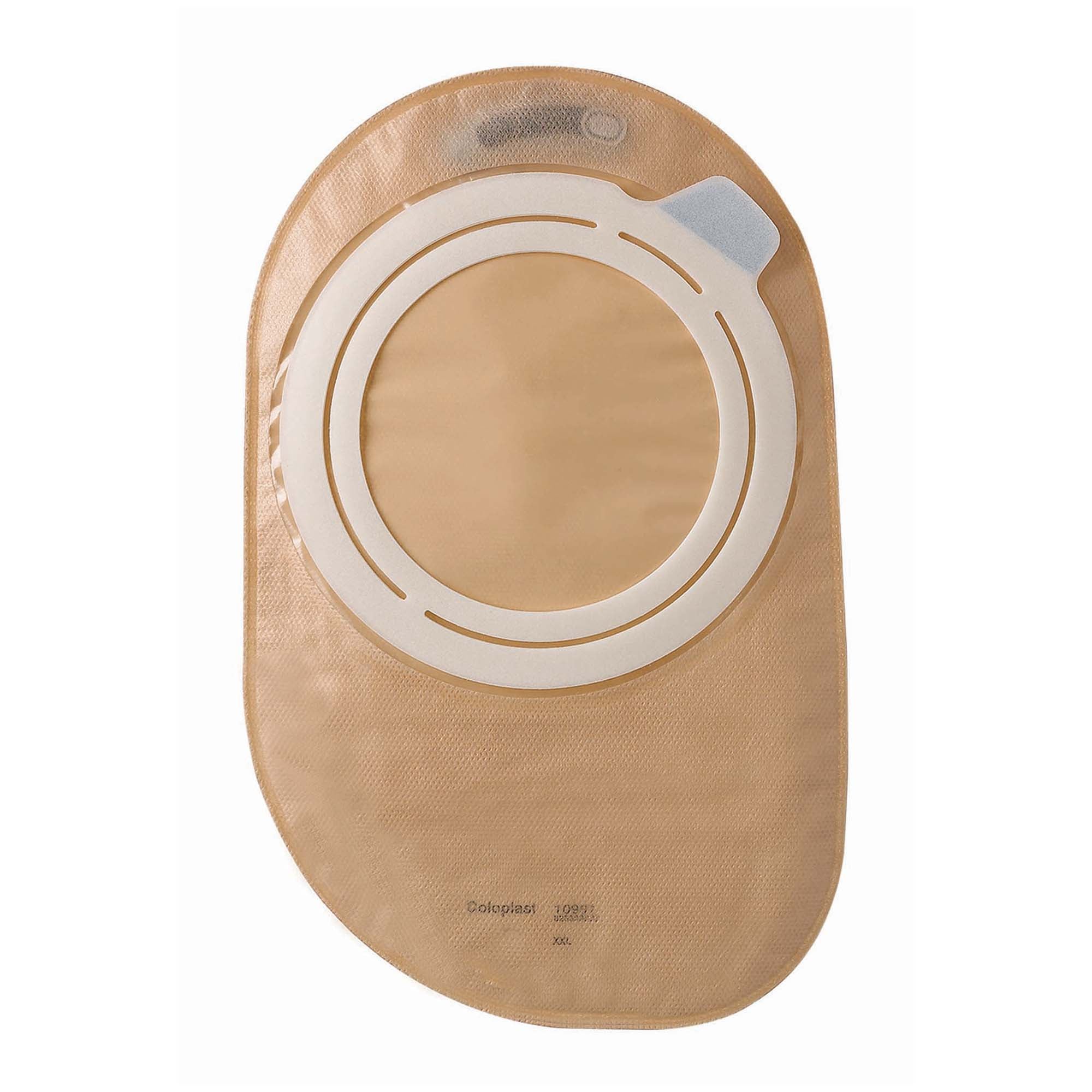 SenSura® Flex 2-Piece Closed End Opaque Ostomy Pouch, Green Match
