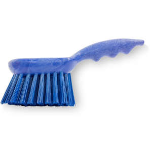 Carlisle, 8in, Color Coded Floater Scrub Brush, 8in Handle, Polypropylene Bristles, Blue