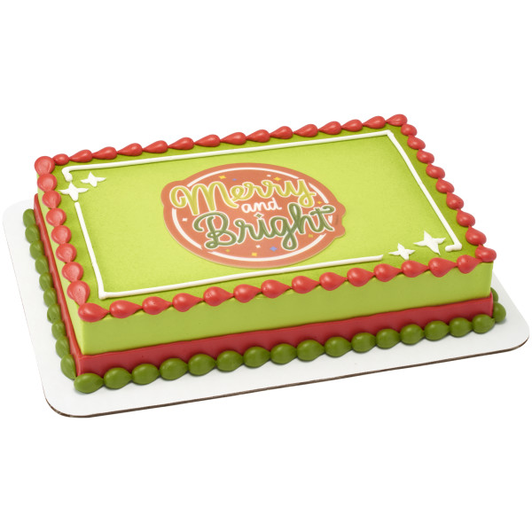 Christmas Cheer Medallions SugarStyle® Edible Decorations