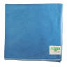 Unger, MicroWipe 4000 Heavy Duty Microfiber Cleaning Cloth, 15"x16", Blue