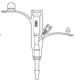 MIC Bolus Feeding Adapter, 14 Fr.