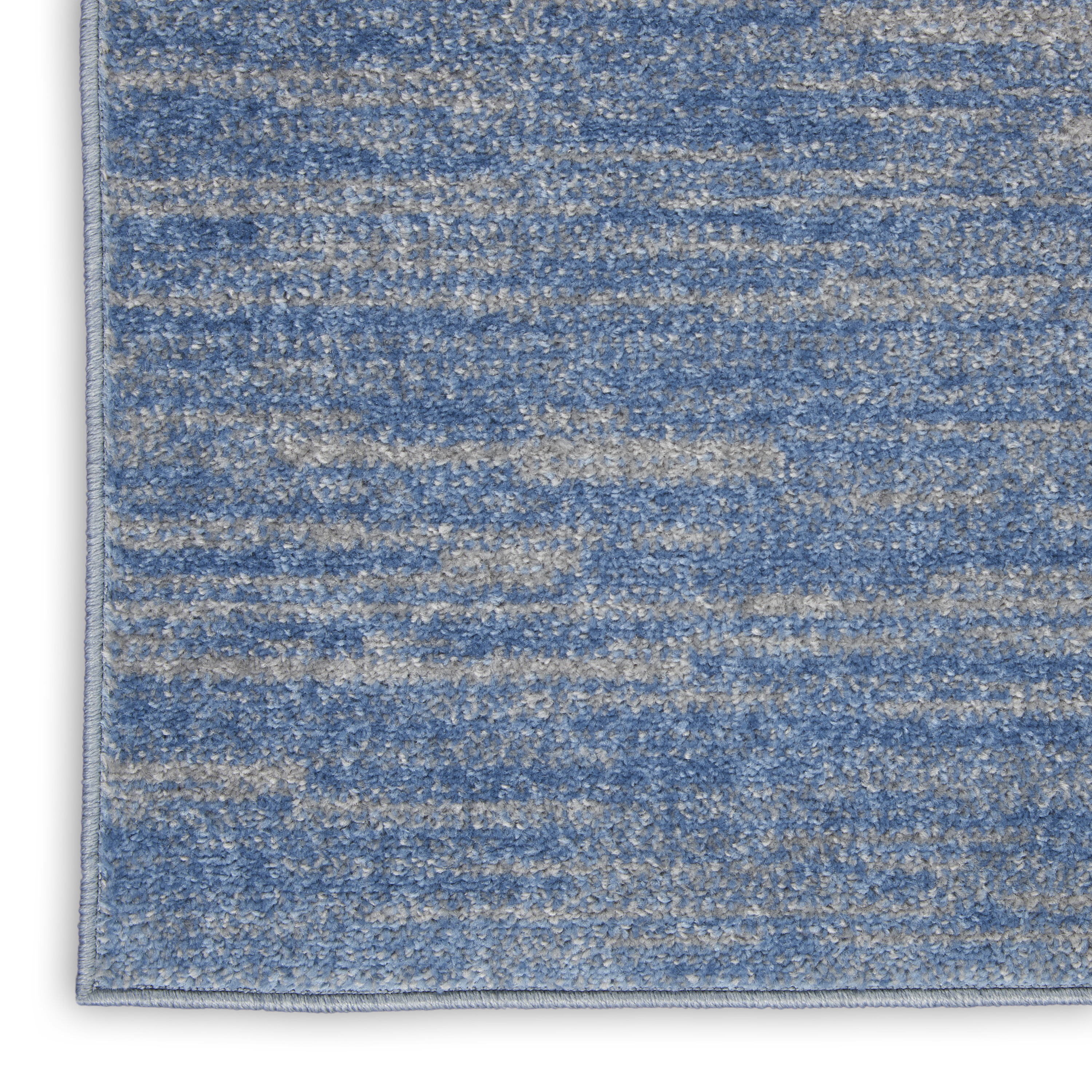 Nourison Nourison Essentials 8' x 10' Blue Grey Outdoor Rug