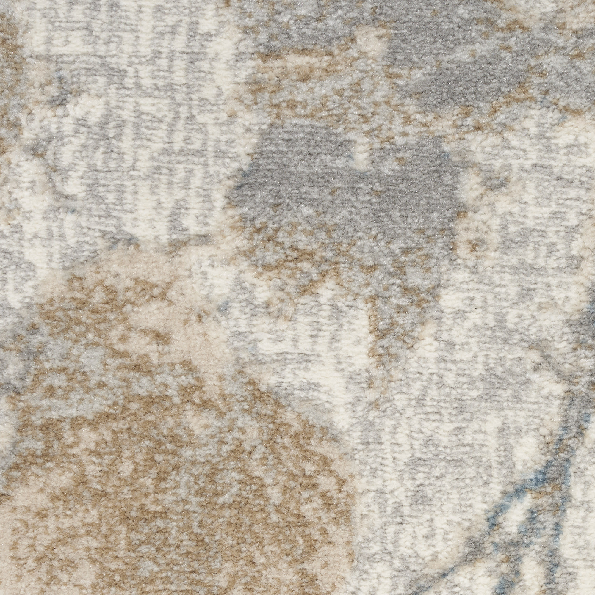 Calvin Klein CK950 Rush 2'3" x 7'3" Grey Multicolor Modern Indoor Rug