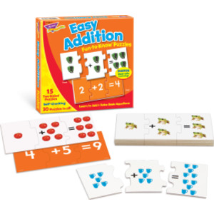 Easy Addition Fun-to-Know&reg; Puzzles
