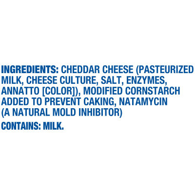 Kraft Sharp Cheddar Shredded Natural Cheese 16 oz Bag