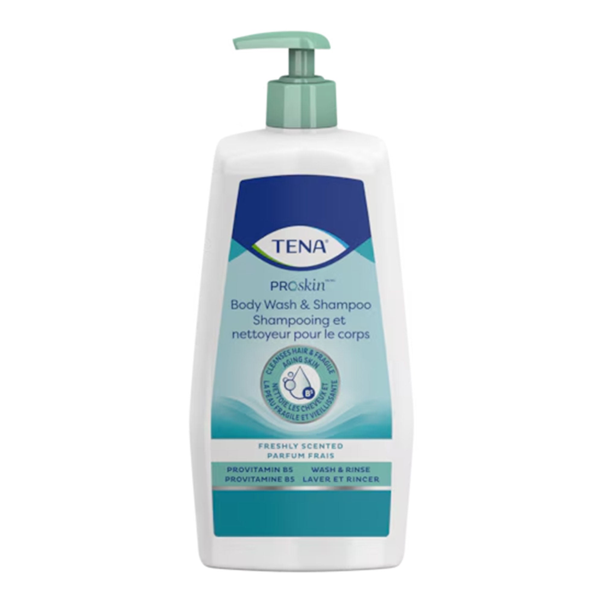 Tena® Scented Shampoo and Body Wash, 16.9 oz. Pump Bottle