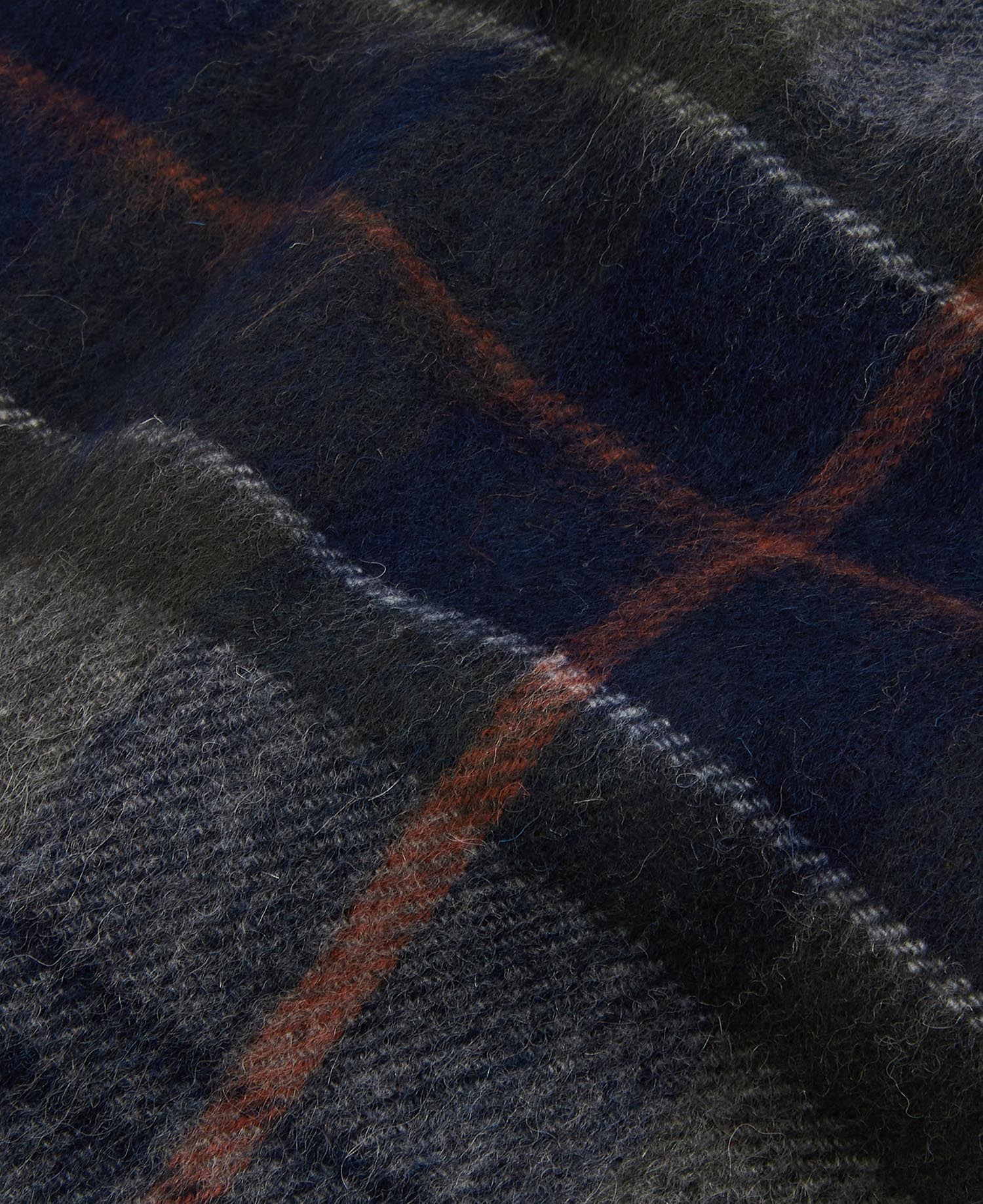 Brack Patchwork Tartan Wool Scarf image number 2