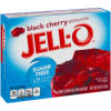 Jell-O Black Cherry Sugar Free Gelatin Dessert, 0.6 oz Box