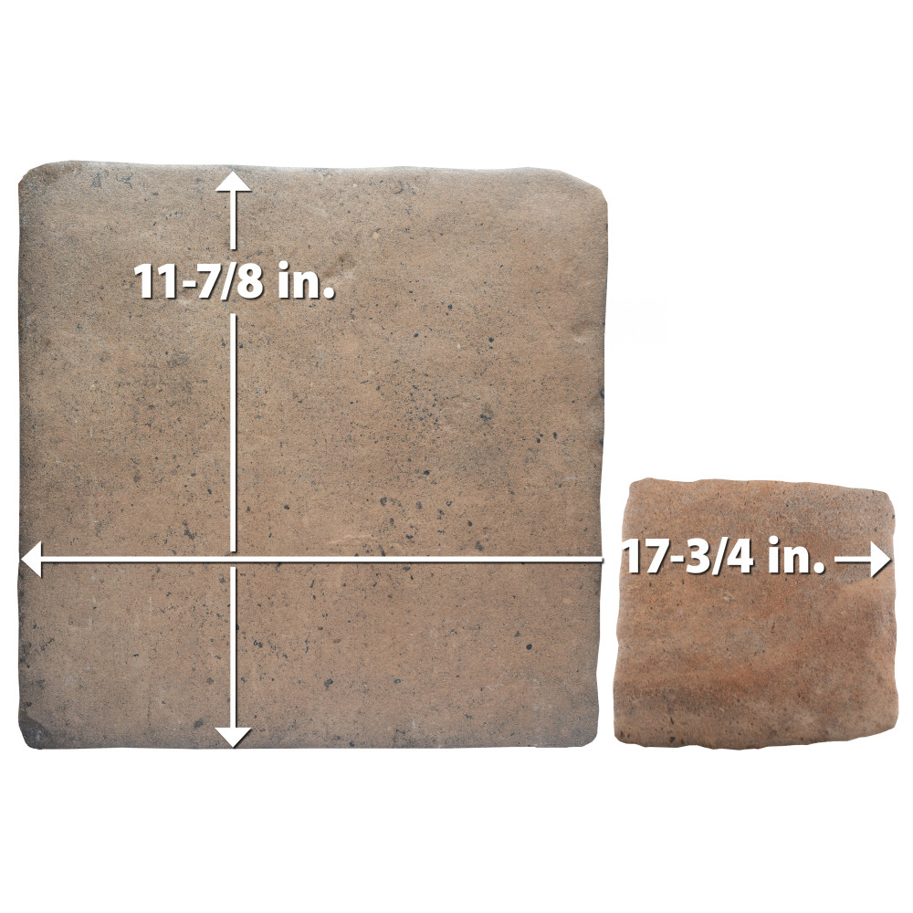 Benisa Marelle Teja with Cotto Taco 11-7/8 in. x 17-3/4 in. Porcelain Floor and Wall Tile