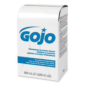 Gojo, 9106-12 Premium Waterfall Lotion Soap, Bag-in-Box Dispenser 800 mL Cartridge