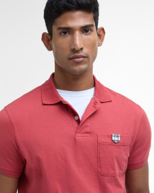 Tothill Tailored Polo Shirt Red Spice