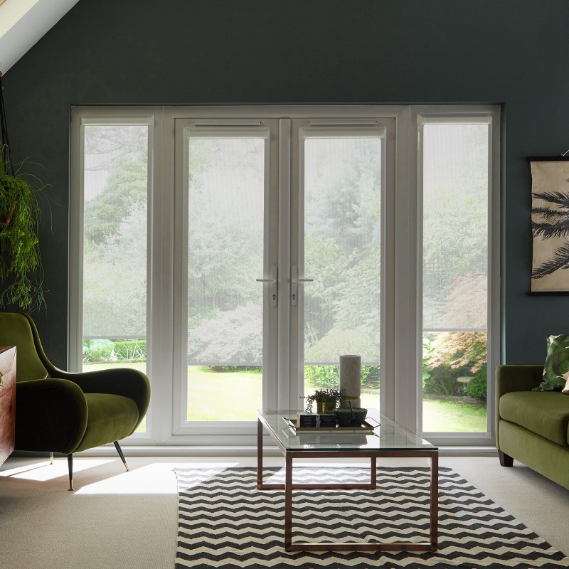 Ives White Roller Blind