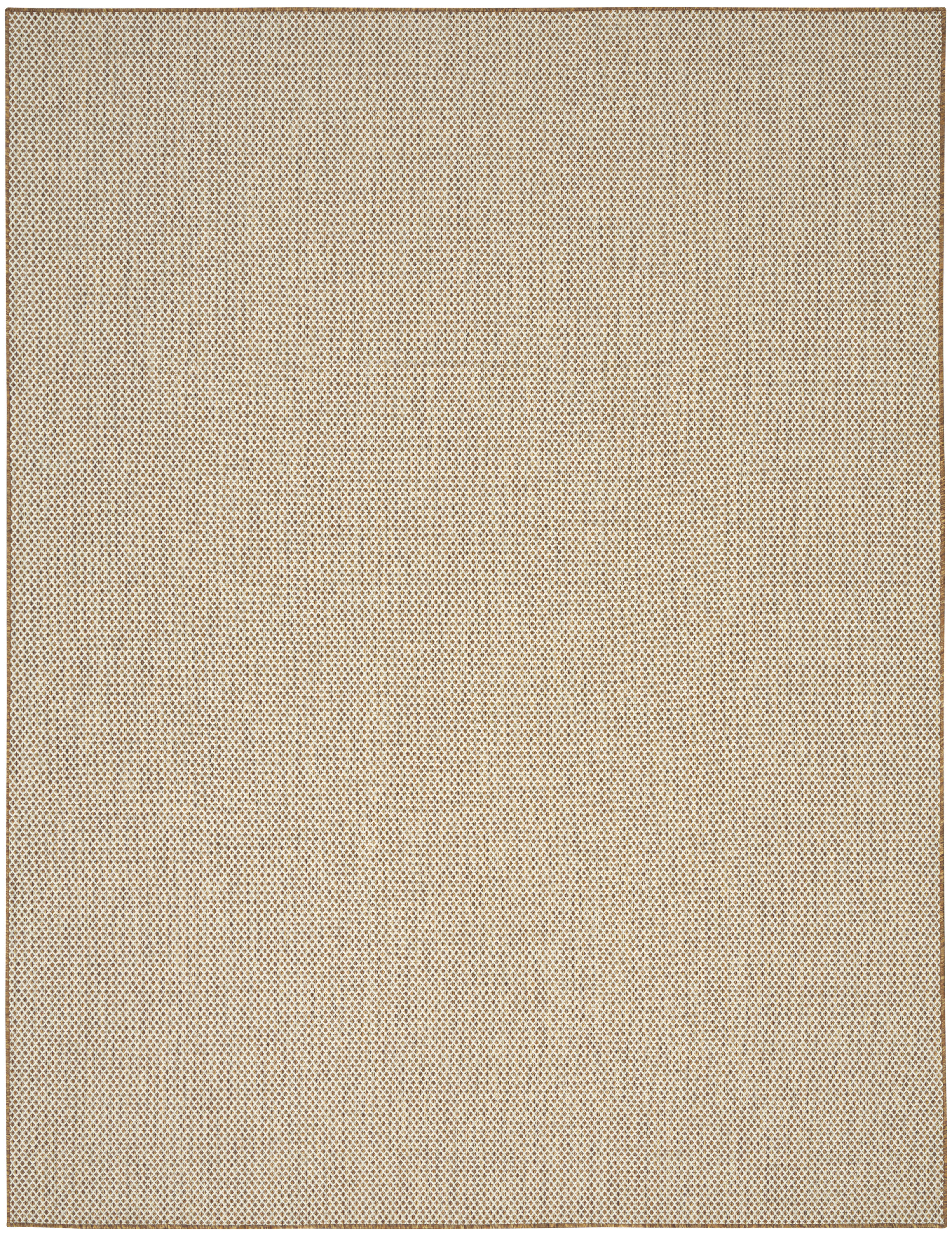 Nourison Courtyard 10' x 14' Jute Ivory Modern Rug