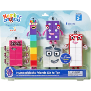 Numberblocks Friends Six to Ten, Toy Figures