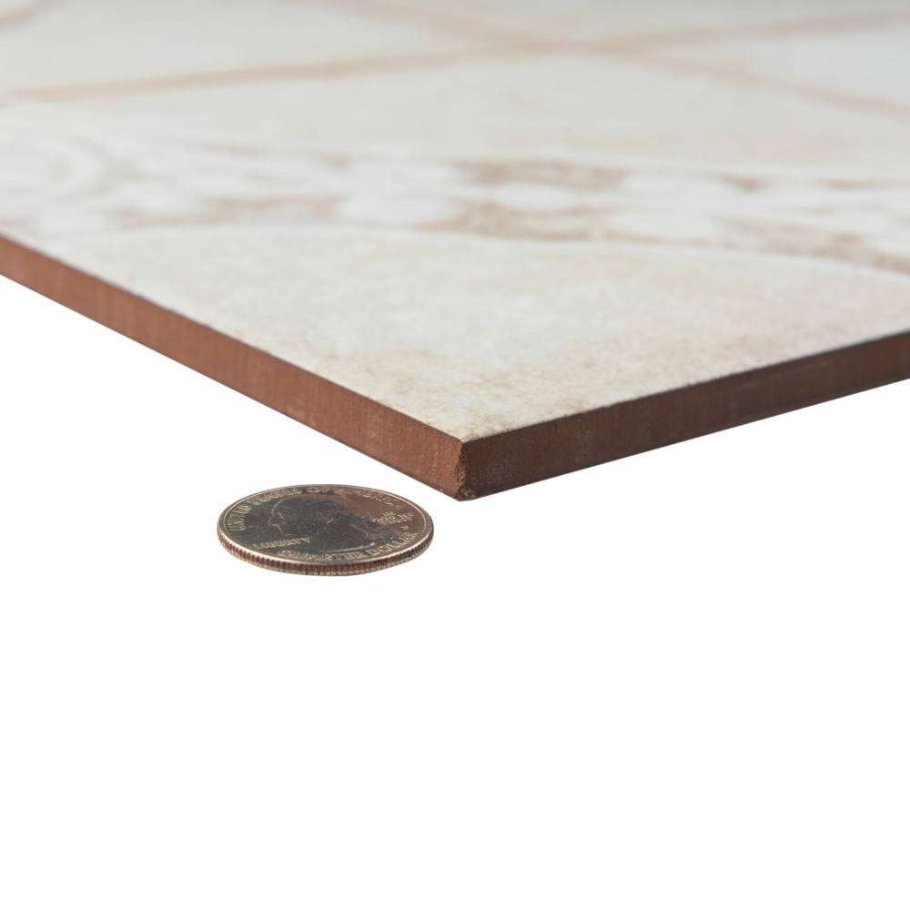 Sample – Kings Jaipur White Ceramic Floor and Wall Tile
