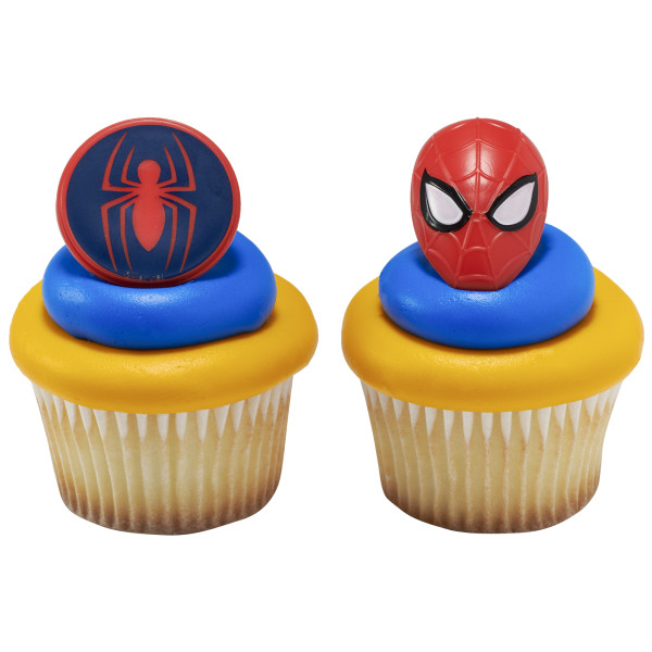 Marvel's Spider-Man™ Spider and Mask Cupcake Rings