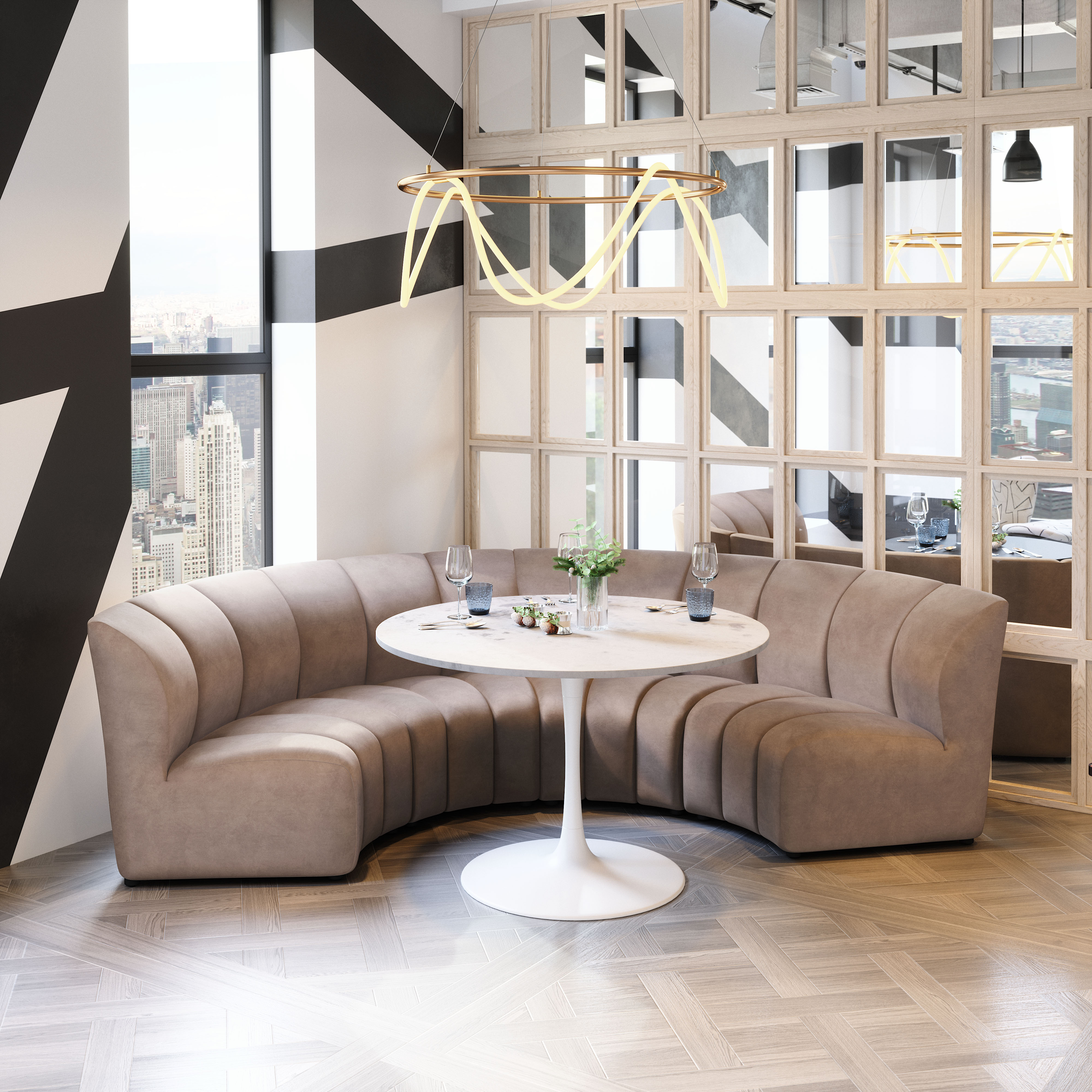 Garbi Modular Sectional Beige product image