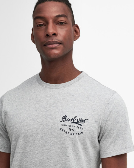 T-shirt con stampa Script