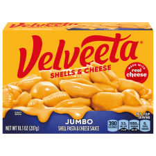 Velveeta Shells & Cheese Jumbo Shell Pasta & Cheese Sauce, 10.1 oz Box
