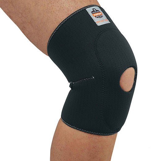 Ergodyne KNEE SLEEVE, PROFLEX 615 BLK 2XLG W/OPEN PATELLA