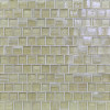 Lapis Pale Oak 1×1 Offset Mosaic Pearl