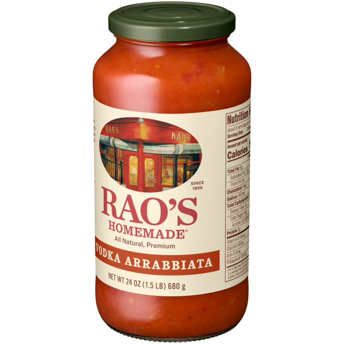 Vodka Arrabbiata Sauce, 24 oz - Right angle Image