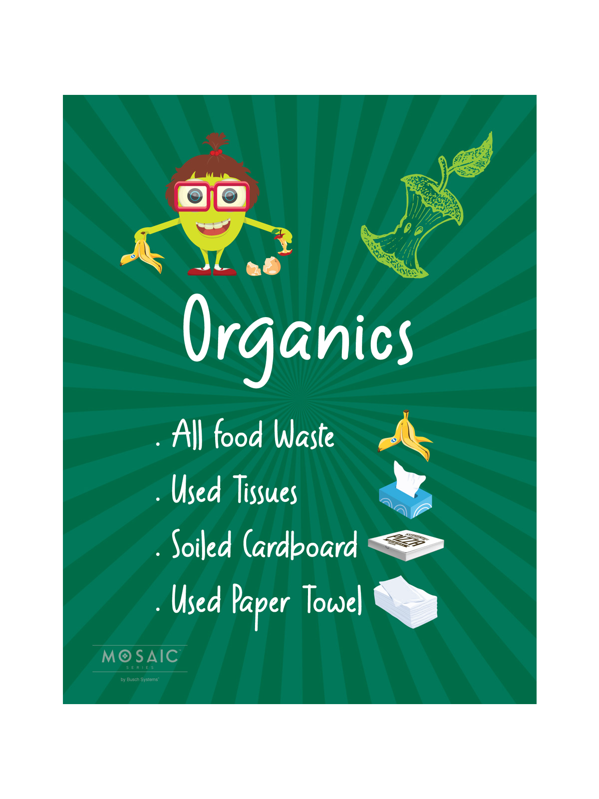 MOSAIC – Junior Body Sign – Junior – Organics – Green