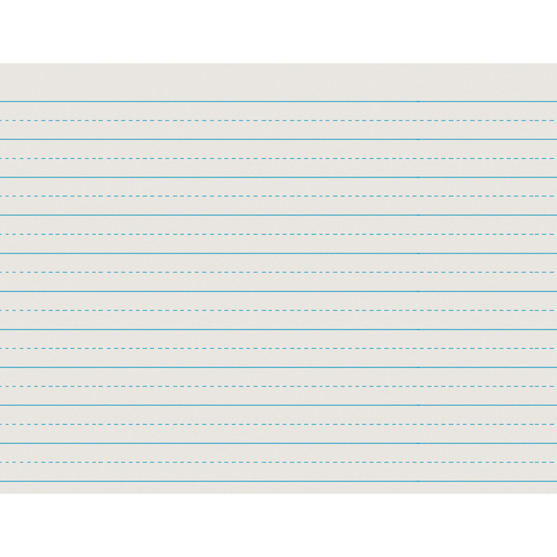 Newsprint Handwriting Paper, Alternate Dotted, Grade 2, 3/4" x 3/8" Ruled Long, 11" x 8-1/2", 500 Sheets