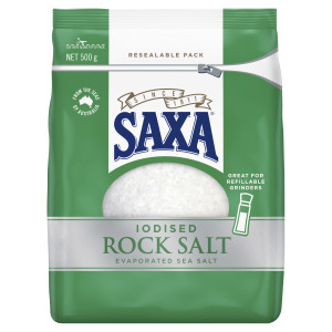 saxa® iodised rock salt 500g image