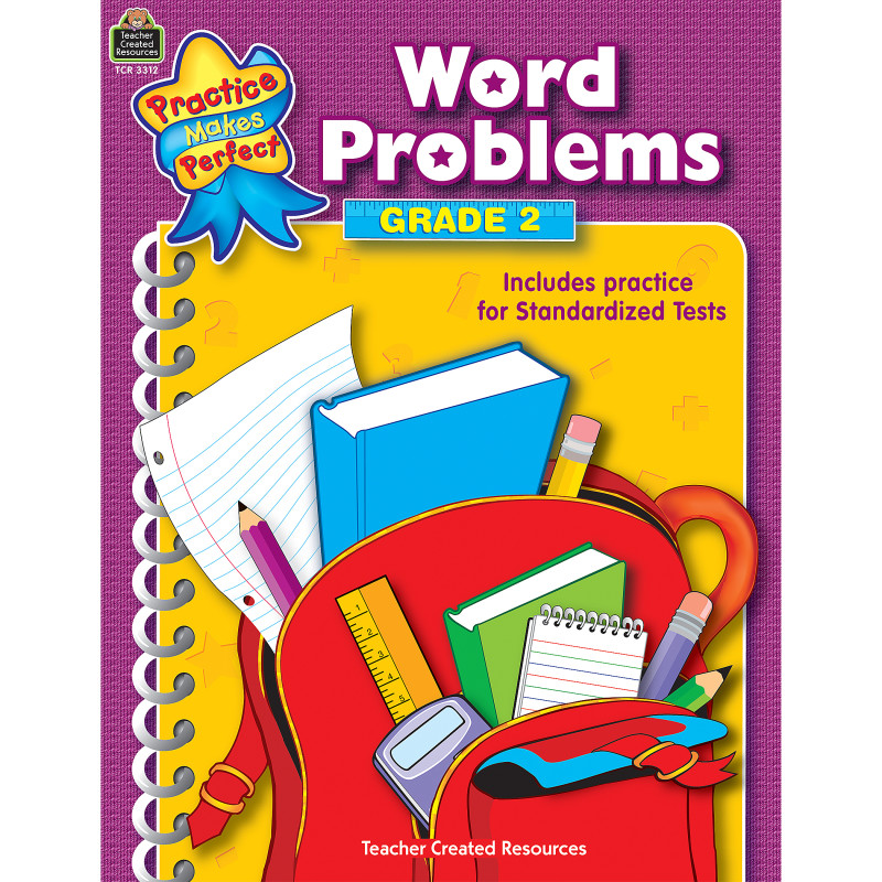 Practice Makes Perfect: Word Problems, 2nd Edition, Grade 2