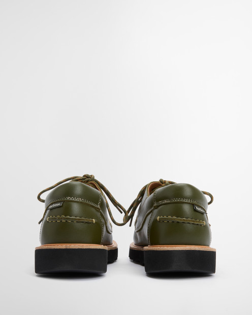 Barbour x Wildbunch Styles Southfield Moccasins Green