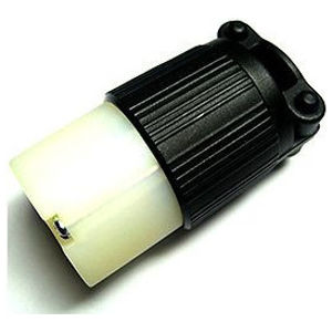 SELECT SPEC™ Black Composite Straight Blade Connector, Commercial Grade