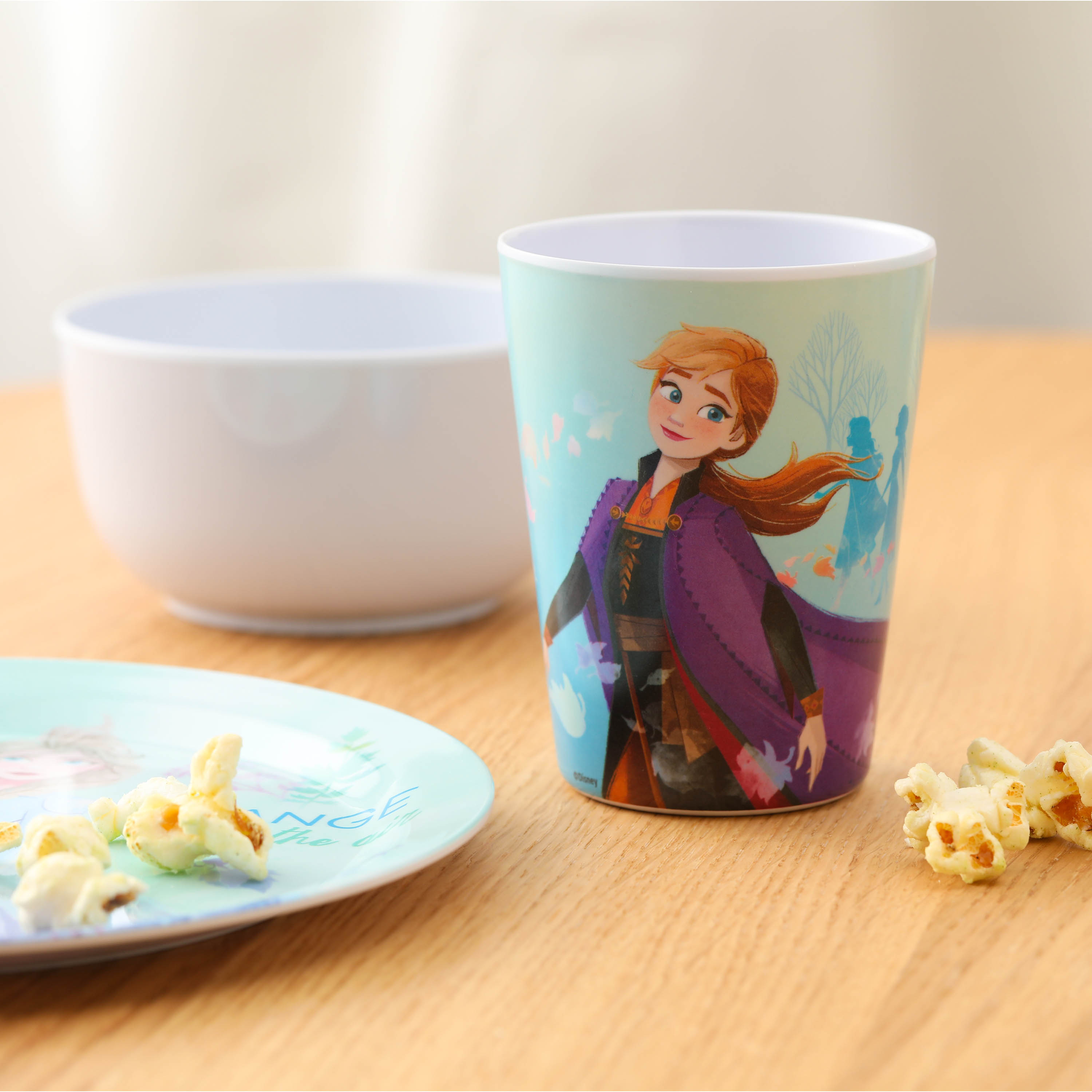 Disney Kid’s Dinnerware Set, Frozen 2 Movie, 3-piece set slideshow image 4 Disney Kid’s Dinnerware Set, Frozen 2 Movie, 3-piece set slideshow image 4