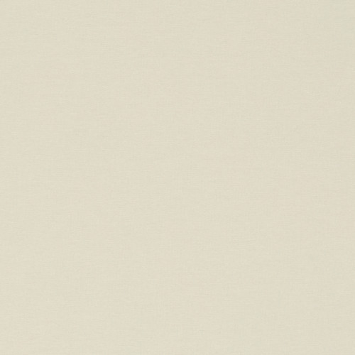 Square plain fabric sample in warm cream.