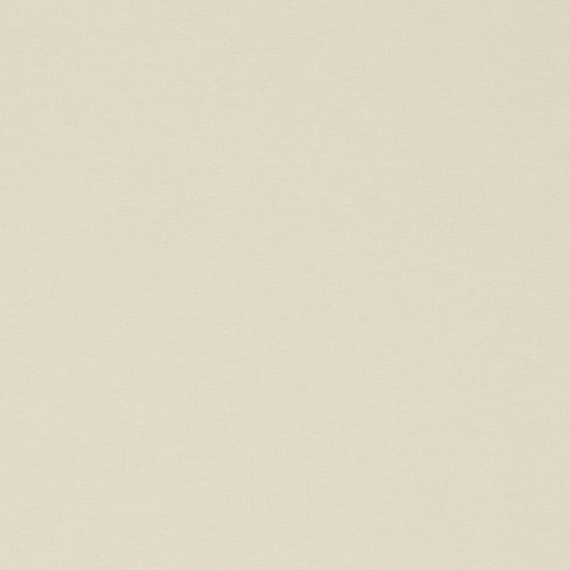 Square plain fabric sample in warm cream.