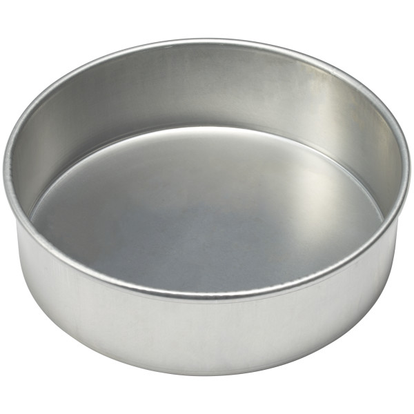 16 Gauge Round Aluminum 10"W x 3"H Pan
