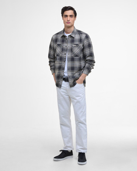 Camicia a quadri Hall a maniche lunghe