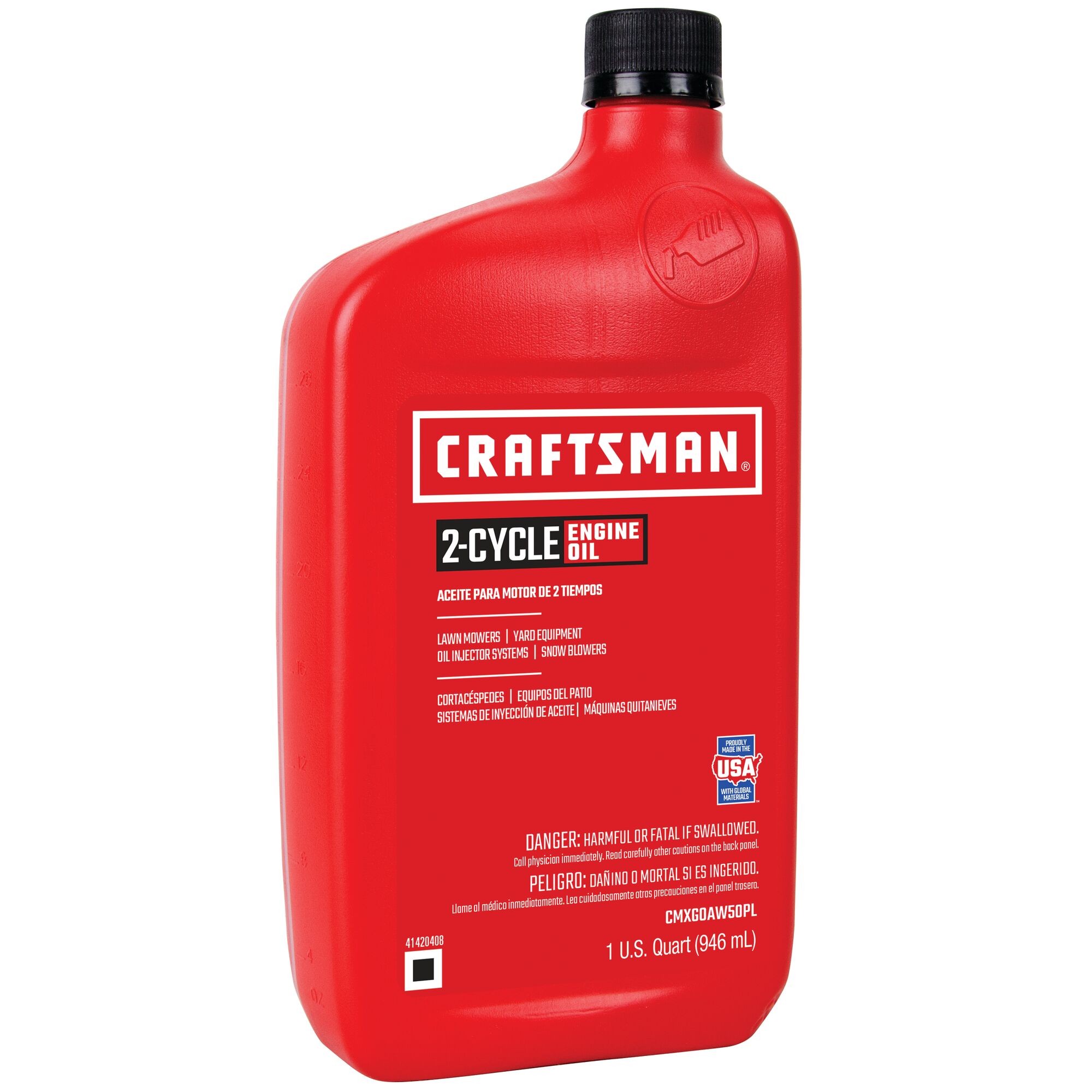 Craftsman 12 units 2 cycle oil.