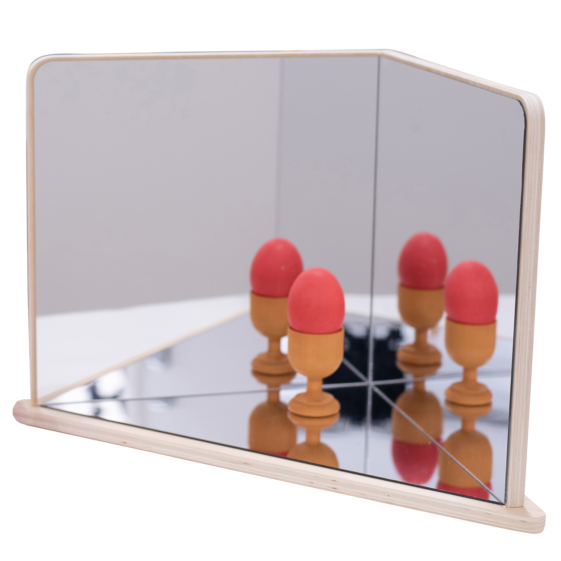 TickiT Wooden 4-Way Mirror image number null